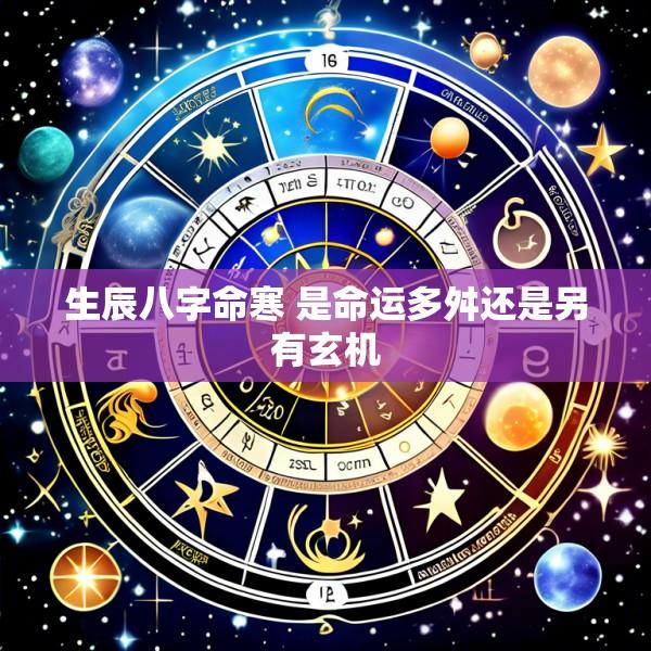 生辰八字命寒 是命运多舛还是另有玄机