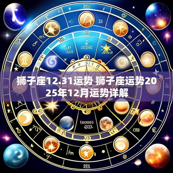 狮子座12.31运势 狮子座运势2025年12月运势详解