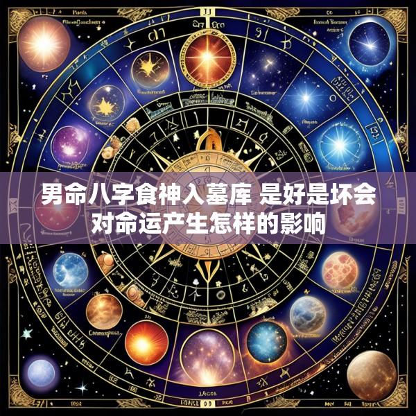 男命八字食神入墓库 是好是坏会对命运产生怎样的影响