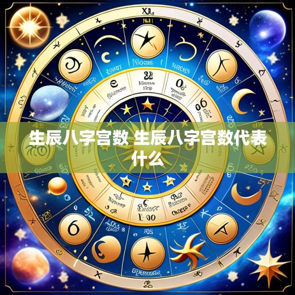 生辰八字宫数 生辰八字宫数代表什么
