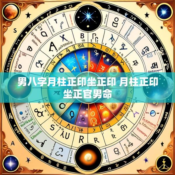 男八字月柱正印坐正印 月柱正印坐正官男命
