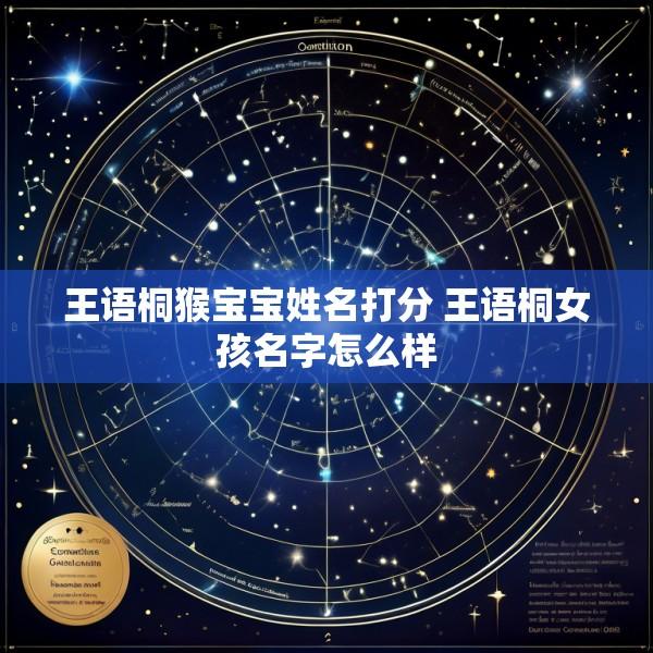 王语桐猴宝宝姓名打分 王语桐女孩名字怎么样