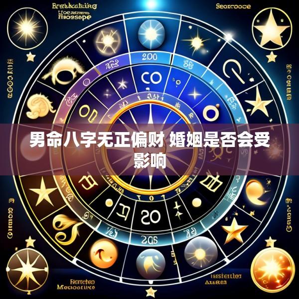 男命八字无正偏财 婚姻是否会受影响