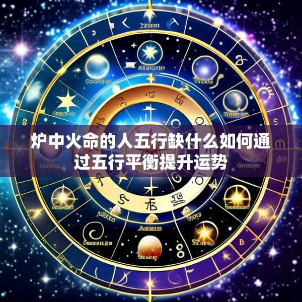炉中火命的人五行缺什么如何通过五行平衡提升运势