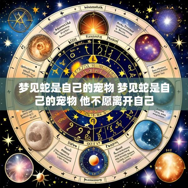 梦见蛇是自己的宠物 梦见蛇是自己的宠物 他不愿离开自己