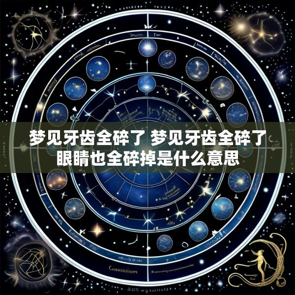 梦见牙齿全碎了 梦见牙齿全碎了眼睛也全碎掉是什么意思