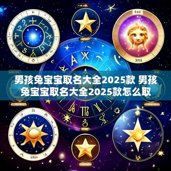 男孩兔宝宝取名大全2025款 男孩兔宝宝取名大全2025款怎么取