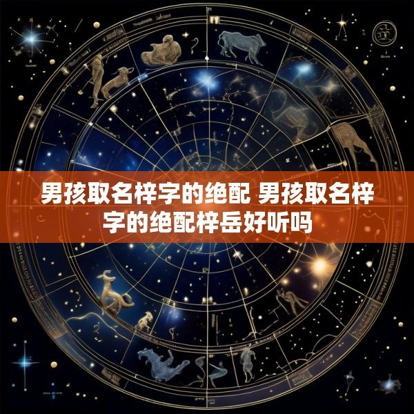 男孩取名梓字的绝配 男孩取名梓字的绝配梓岳好听吗