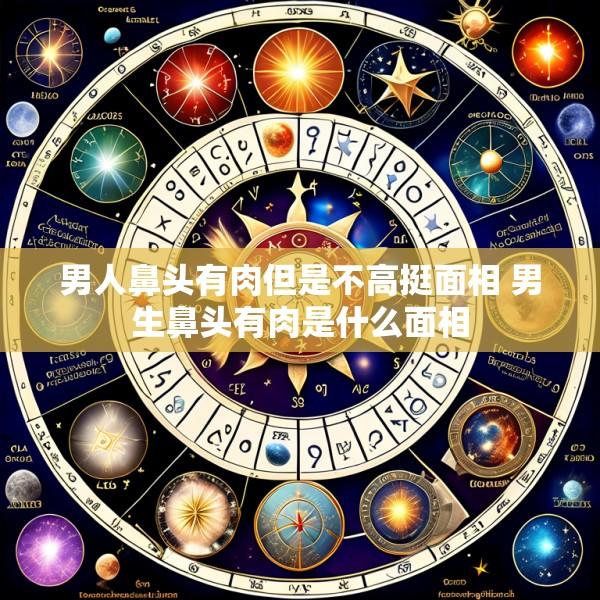 男人鼻头有肉但是不高挺面相 男生鼻头有肉是什么面相