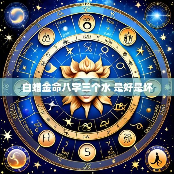 白蜡金命八字三个水 是好是坏