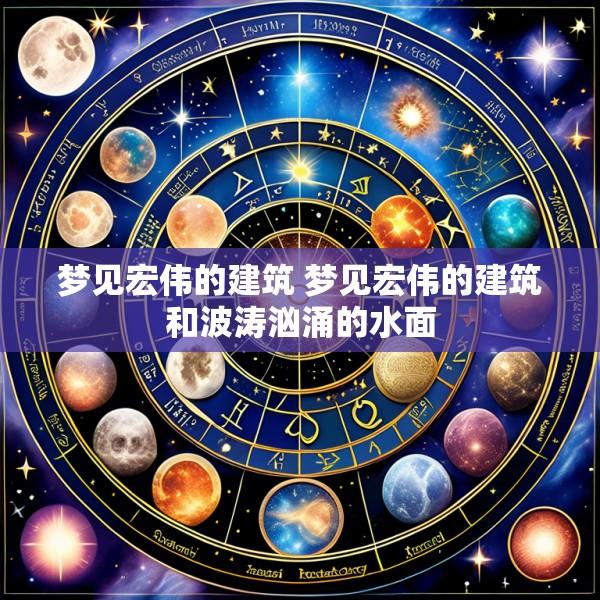 梦见宏伟的建筑 梦见宏伟的建筑和波涛汹涌的水面