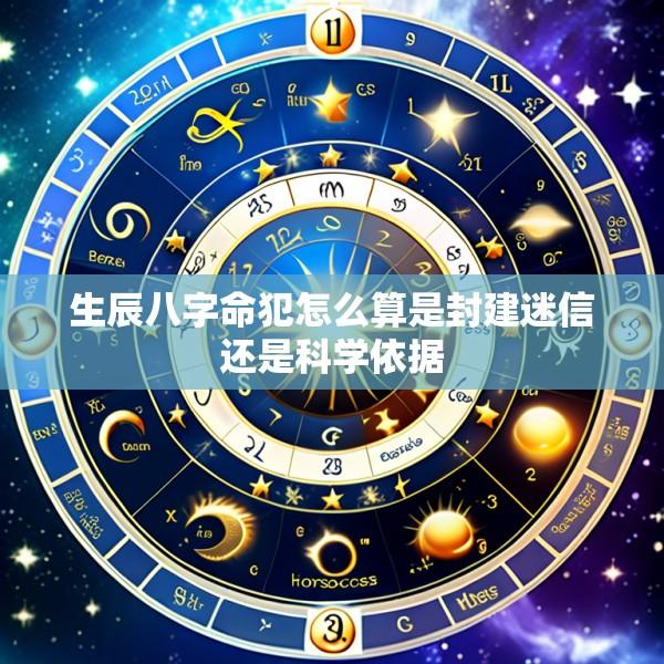 生辰八字命犯怎么算是封建迷信还是科学依据