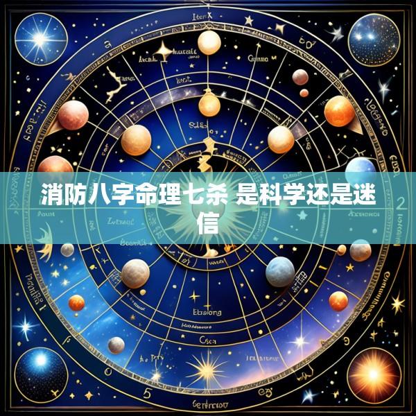 消防八字命理七杀 是科学还是迷信