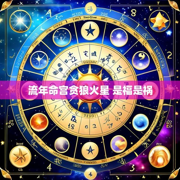 流年命宫贪狼火星 是福是祸