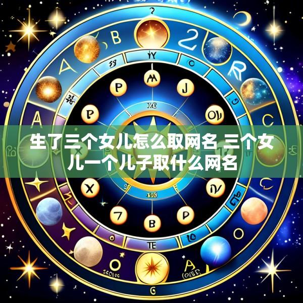 生了三个女儿怎么取网名 三个女儿一个儿子取什么网名