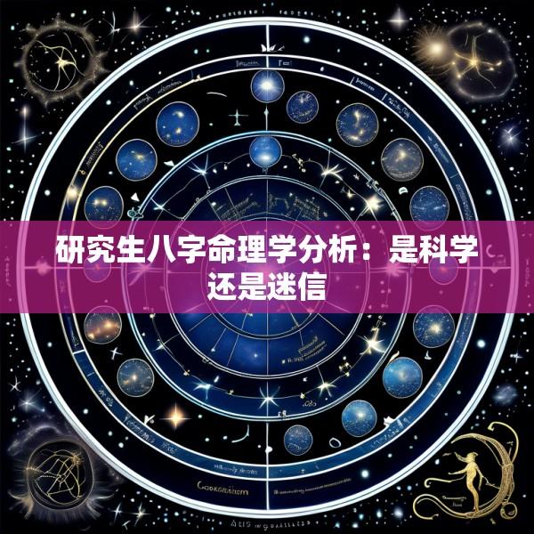 研究生八字命理学分析：是科学还是迷信