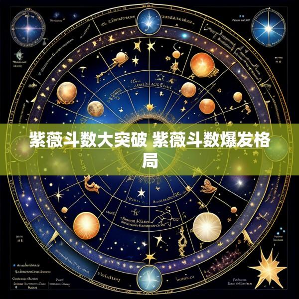 紫薇斗数大突破 紫薇斗数爆发格局