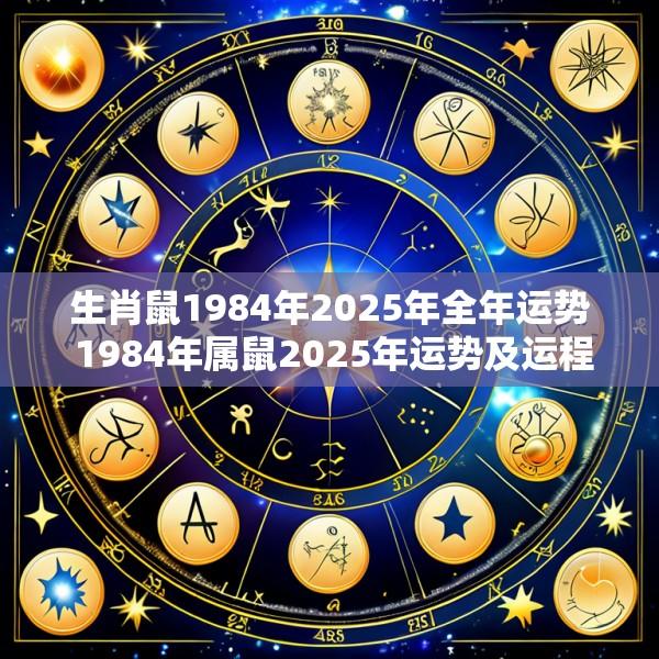 生肖鼠1984年2025年全年运势 1984年属鼠2025年运势及运程女性