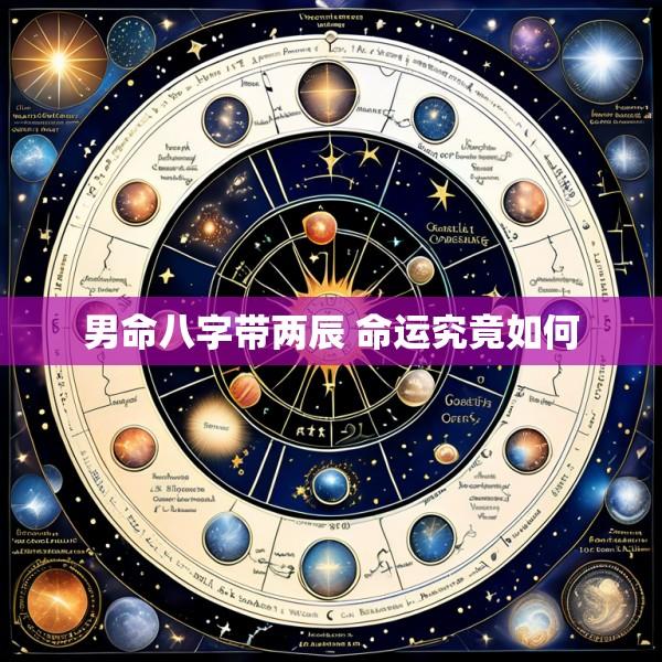 男命八字带两辰 命运究竟如何