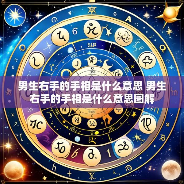 男生右手的手相是什么意思 男生右手的手相是什么意思图解