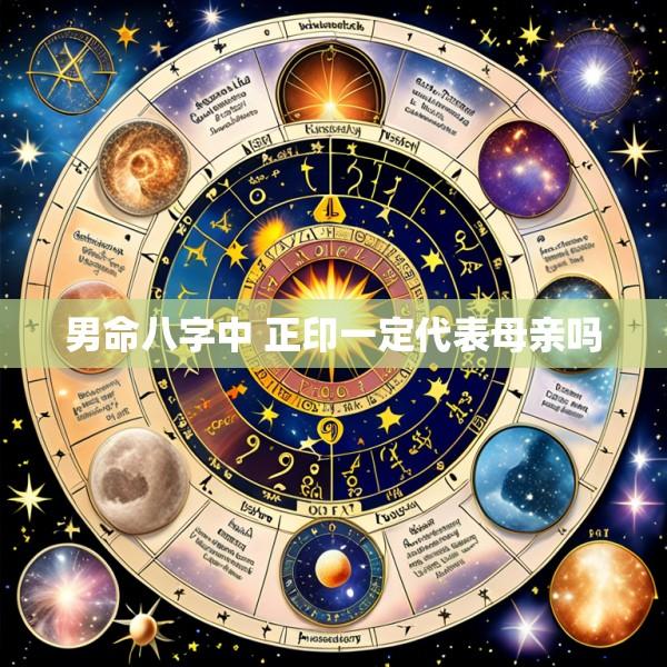 男命八字中 正印一定代表母亲吗