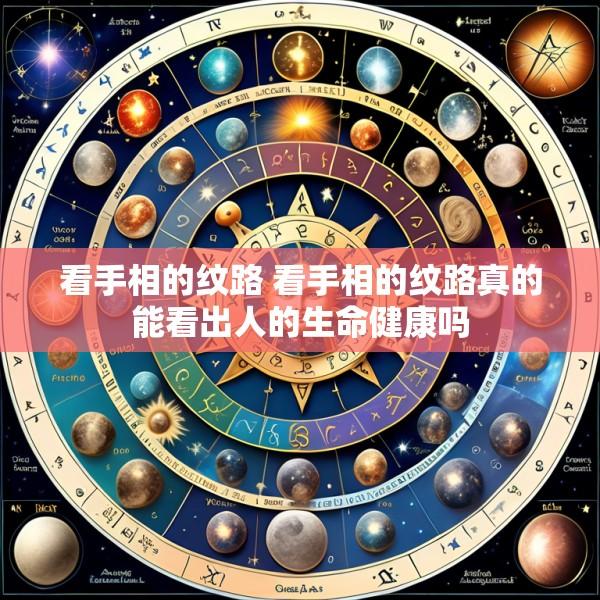 看手相的纹路 看手相的纹路真的能看出人的生命健康吗