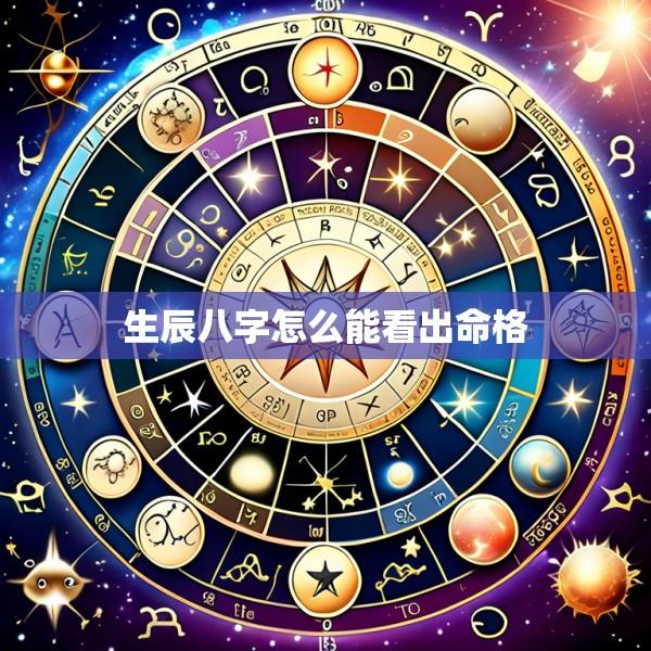 生辰八字怎么能看出命格