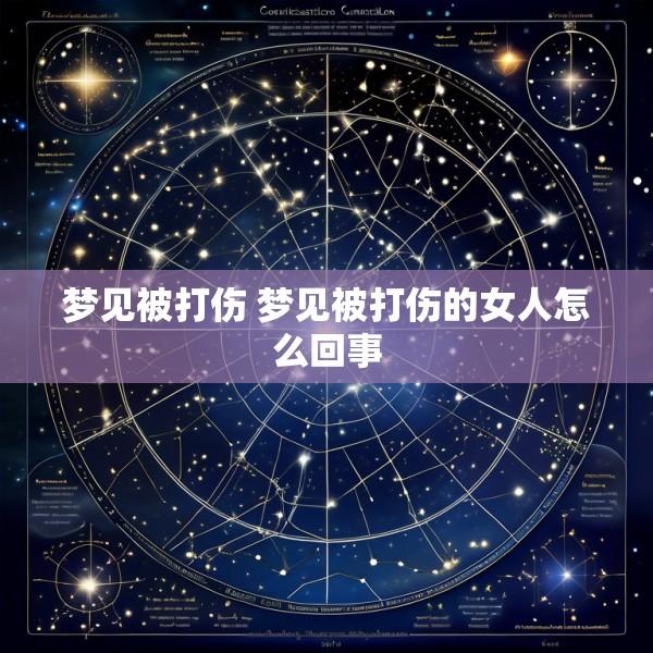 梦见被打伤 梦见被打伤的女人怎么回事