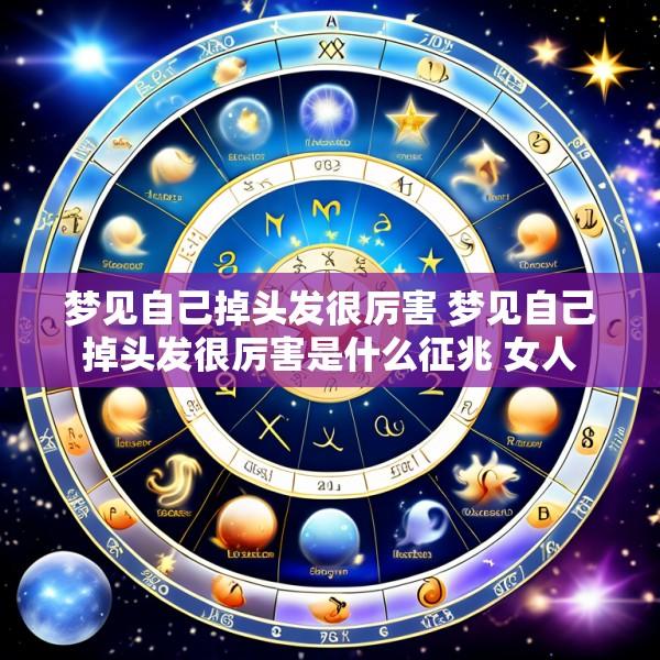 梦见自己掉头发很厉害 梦见自己掉头发很厉害是什么征兆 女人