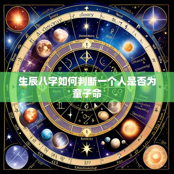 生辰八字如何判断一个人是否为童子命