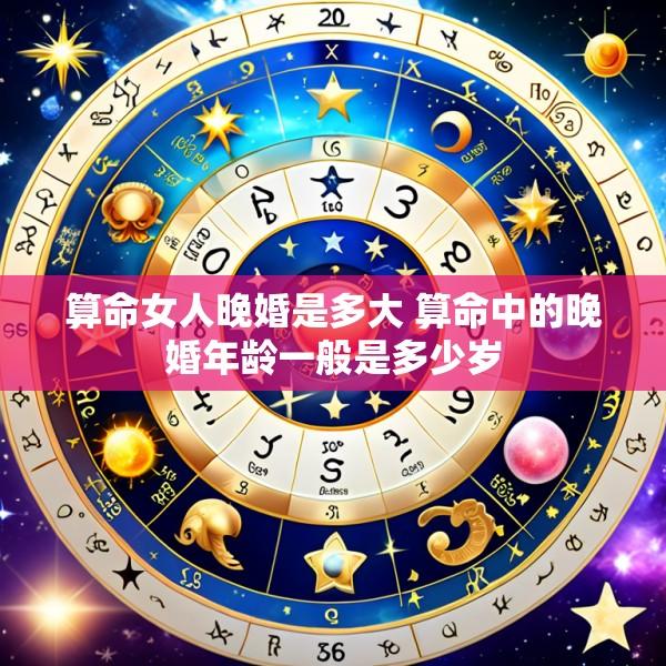 算命女人晚婚是多大 算命中的晚婚年龄一般是多少岁