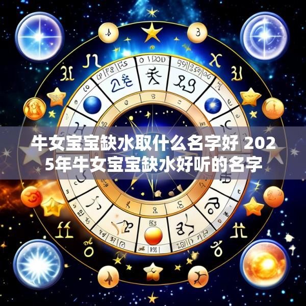 牛女宝宝缺水取什么名字好 2025年牛女宝宝缺水好听的名字