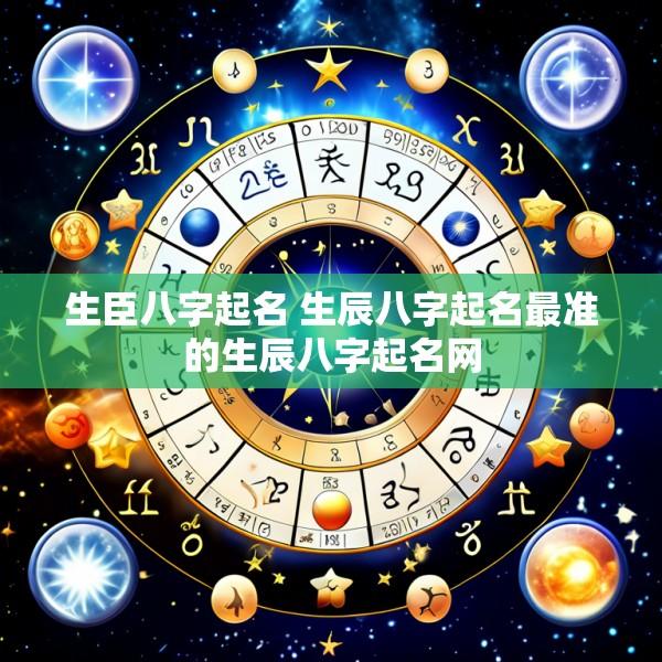 生臣八字起名 生辰八字起名最准的生辰八字起名网