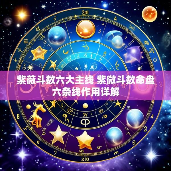 紫薇斗数六大主线 紫微斗数命盘六条线作用详解