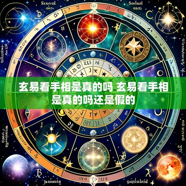 玄易看手相是真的吗 玄易看手相是真的吗还是假的