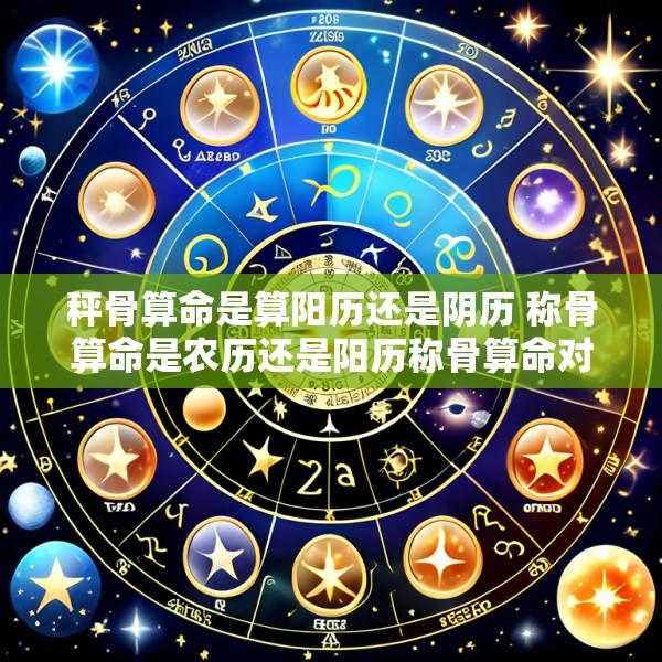 秤骨算命是算阳历还是阴历 称骨算命是农历还是阳历称骨算命对照表