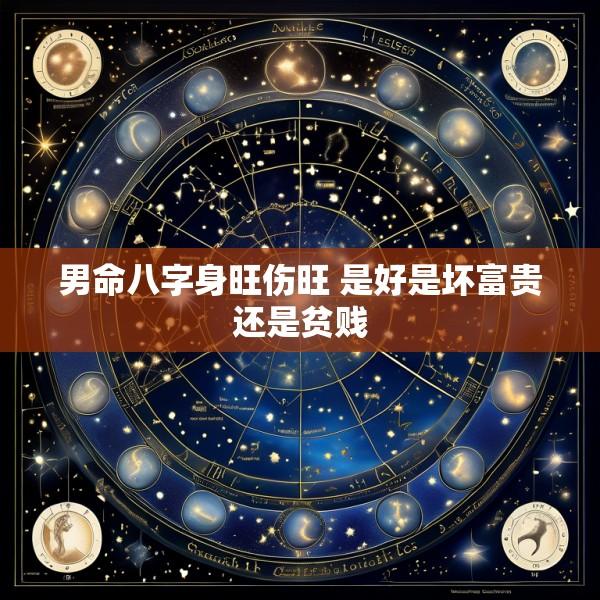 男命八字身旺伤旺 是好是坏富贵还是贫贱