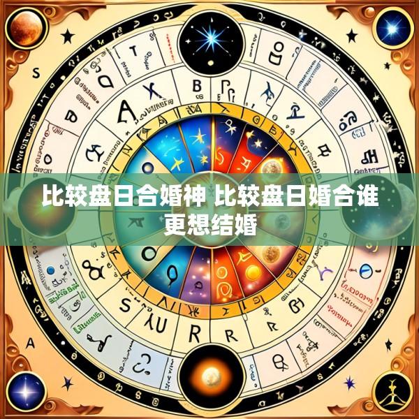 比较盘日合婚神 比较盘日婚合谁更想结婚