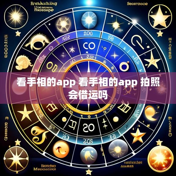 看手相的app 看手相的app 拍照会借运吗