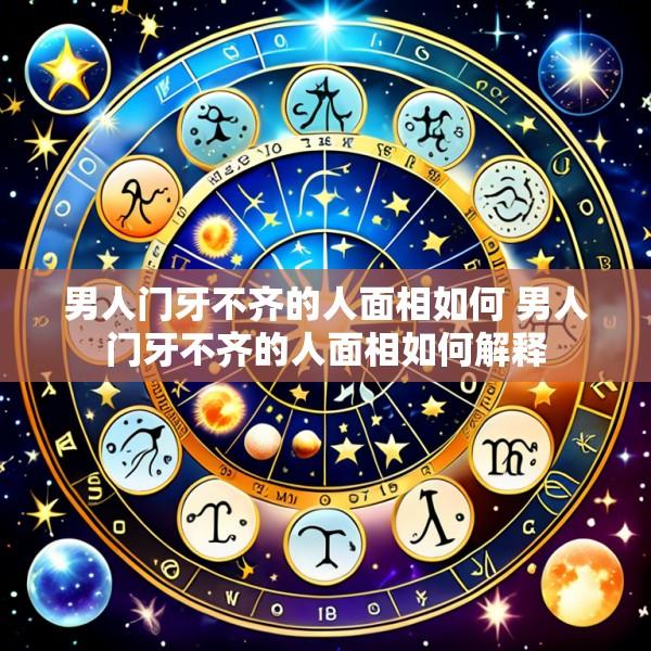 男人门牙不齐的人面相如何 男人门牙不齐的人面相如何解释