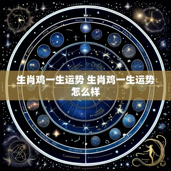 生肖鸡一生运势 生肖鸡一生运势怎么样