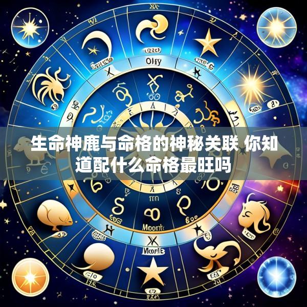 生命神鹿与命格的神秘关联 你知道配什么命格最旺吗