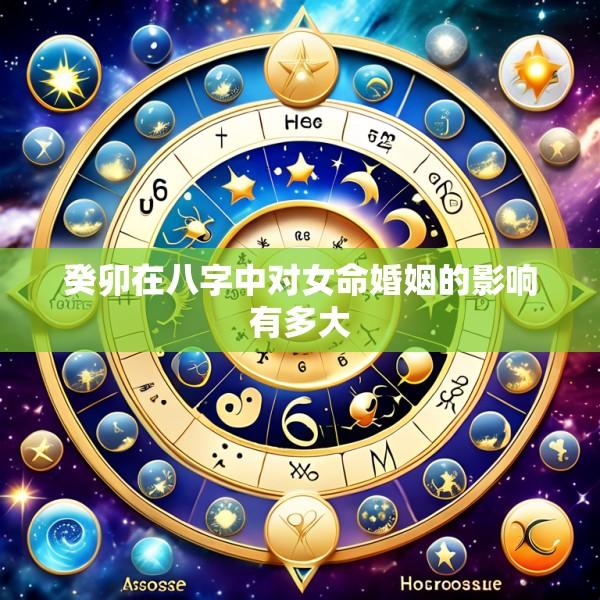 癸卯在八字中对女命婚姻的影响有多大