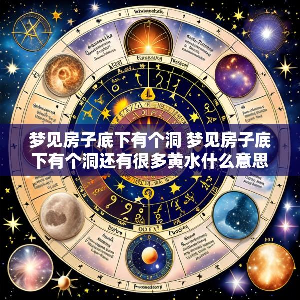 梦见房子底下有个洞 梦见房子底下有个洞还有很多黄水什么意思