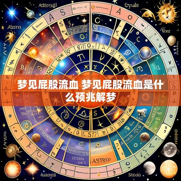 梦见屁股流血 梦见屁股流血是什么预兆解梦