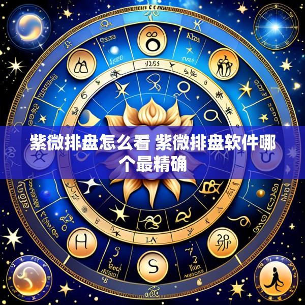 紫微排盘怎么看 紫微排盘软件哪个最精确