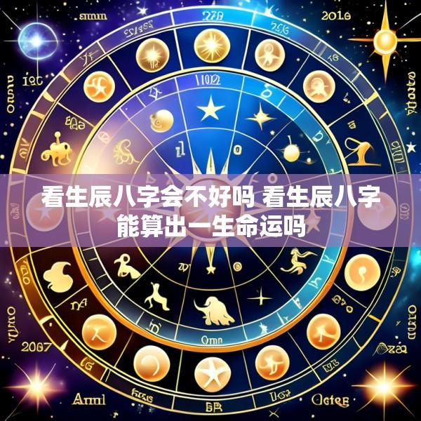 看生辰八字会不好吗 看生辰八字能算出一生命运吗
