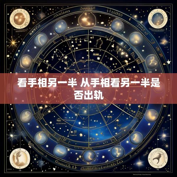 看手相另一半 从手相看另一半是否出轨