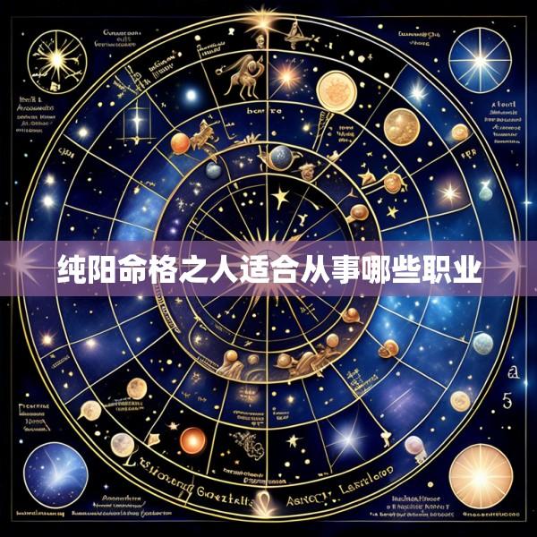 纯阳命格之人适合从事哪些职业