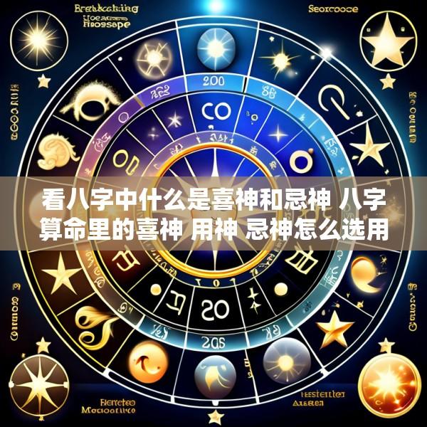 看八字中什么是喜神和忌神 八字算命里的喜神 用神 忌神怎么选用